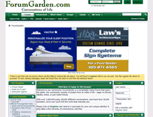 Tablet Screenshot of forumgarden.com
